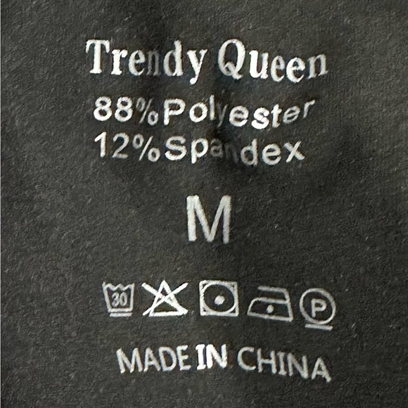 048 Amazon Trendy Queen | NWOT 2-Pieces Long Sleeve Crew Neck (Sz M, Black) - Picture 10 of 14